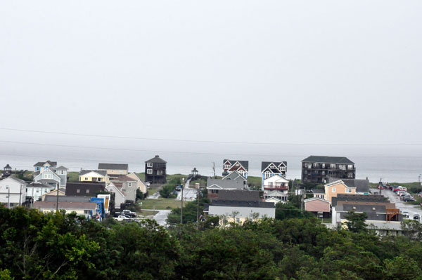 view from the Wright Brothers National Memorial